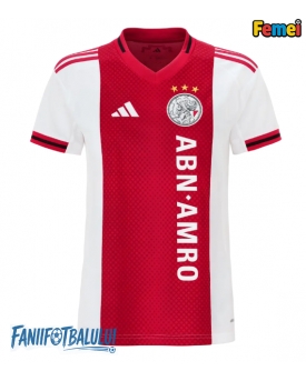 Ajax Tricou Fotbal Replică 2025-26 Femei Acasa